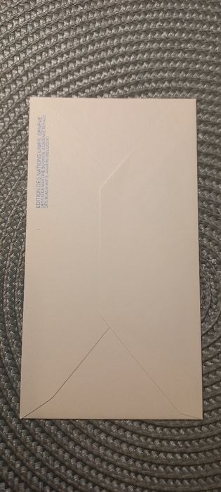 Koperta FDC ONZ 35 rocznica założenia