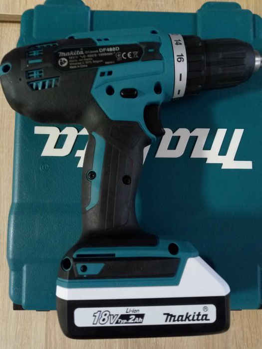 Акумуляторний дриль-шурупокрут Makita G-Series DF488D004