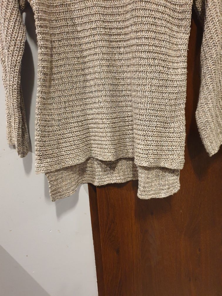 Gruby sweter damski S