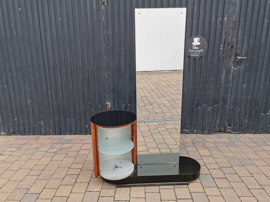 Toaletka obrotowa ART DECO proj. Halabala, Czechosłowacja '30-50 Retro