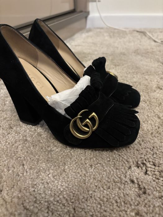 Gucci  czarne czółenka
