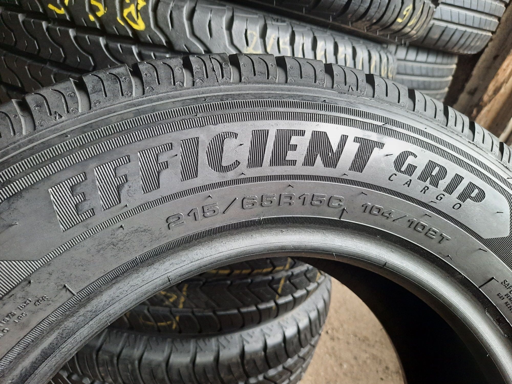 Літні шини 215/65 R15C Goodyear EfficientGrip Cargo 4шт. 90% 2021