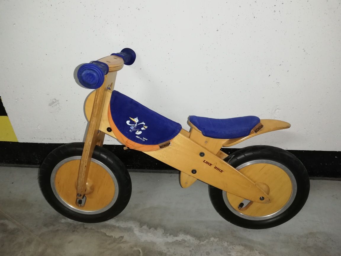 Rowerek biegowy drewniany Kokua Like a Bike, kola 12"