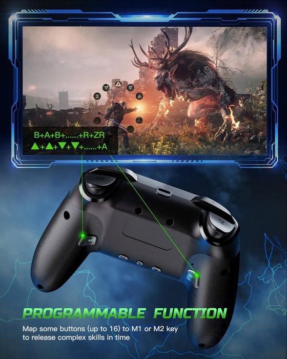 Геймпад VOYEE S08 бездротовий сумісний з контролерами Switch, PC, OLED