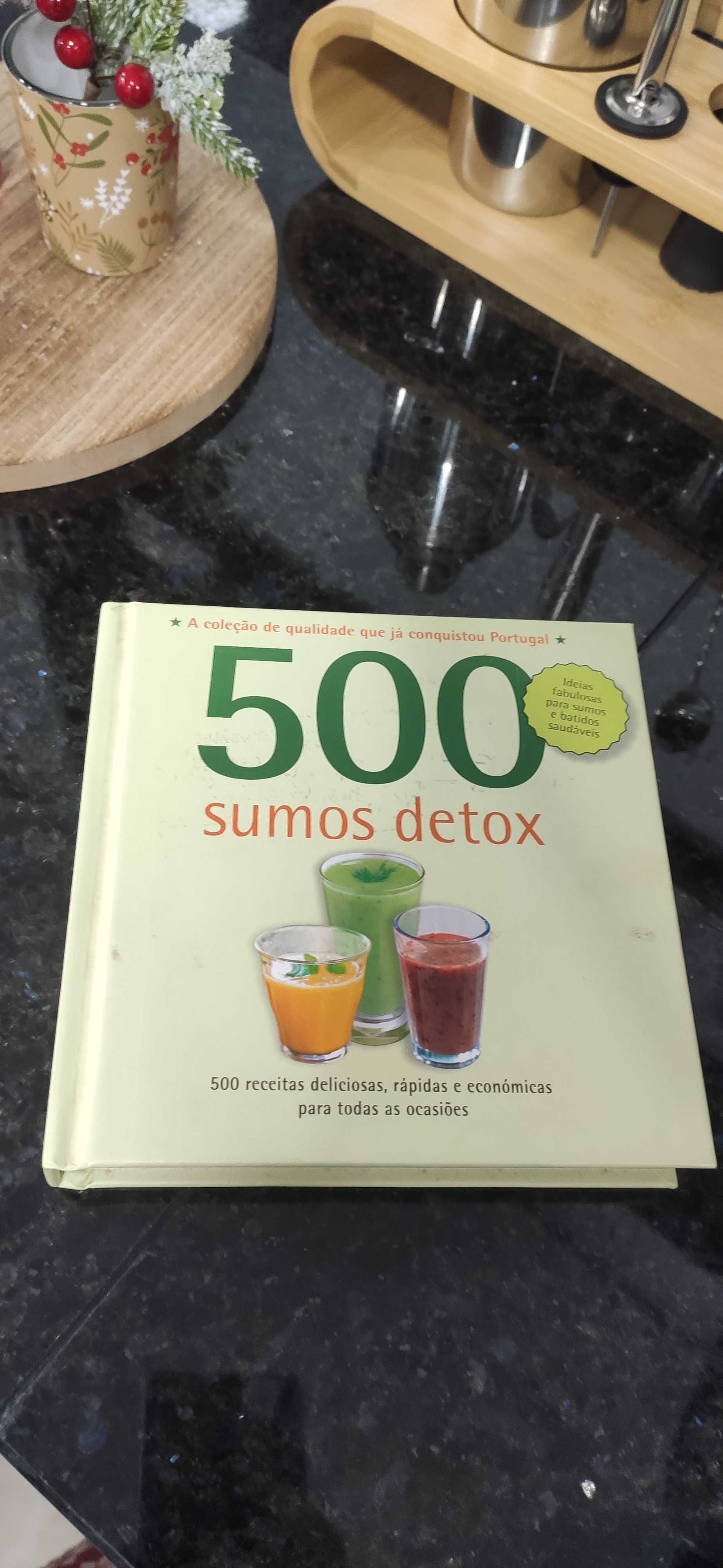 Livro 500 Sumos Detox