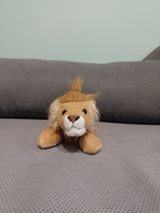 Lewek leżący brązowy pluszak