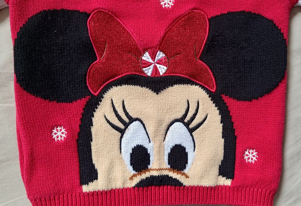 Sweterek dziecięcy Disney Myszka Minni Mickey Mouse