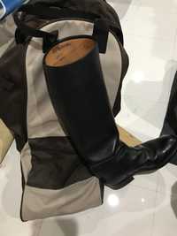 Botas de montar a cavalo