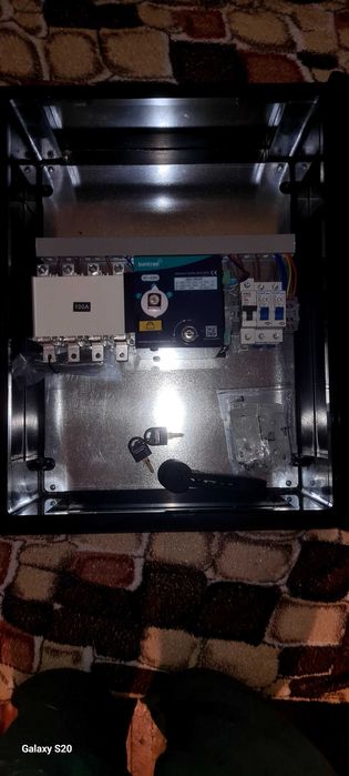 АВР 100А 380 В для генератора з авто запуском