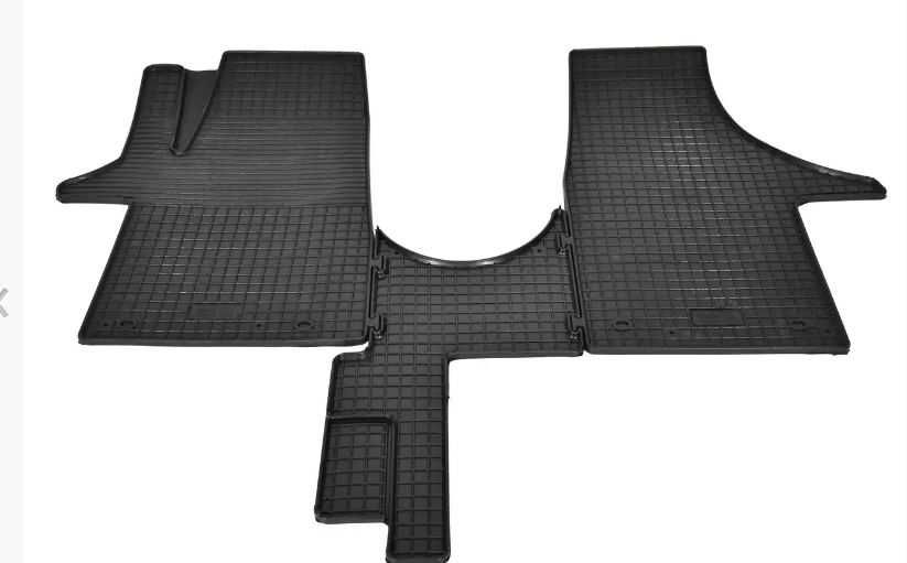 Автомобильные коврики Volkswagen T5 03-/T6 15- (1+1 (1+2) Т5 Т6