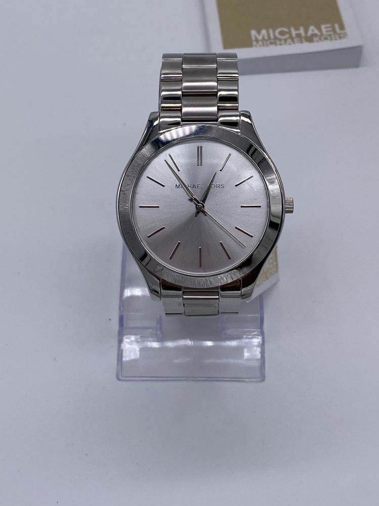 Zegarek damski Michael Kors Srebrny MK3178 Klasyczny nowy prezent