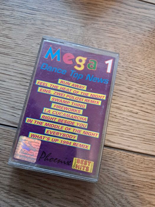 Mega Dance top news 1 kaseta magnetofonowa
