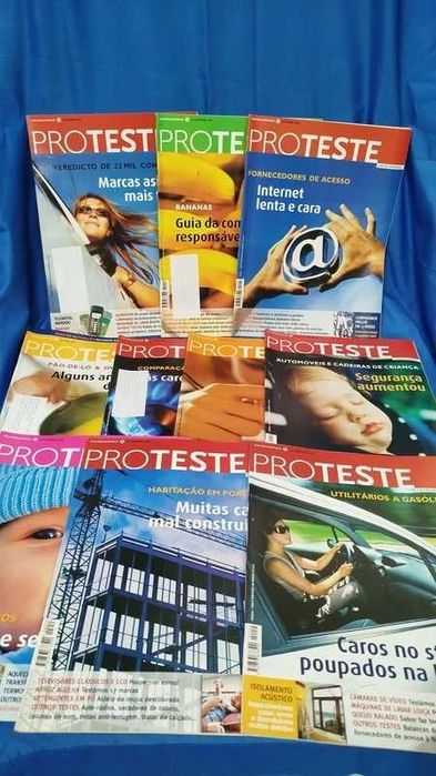 Revistas Proteste diversas