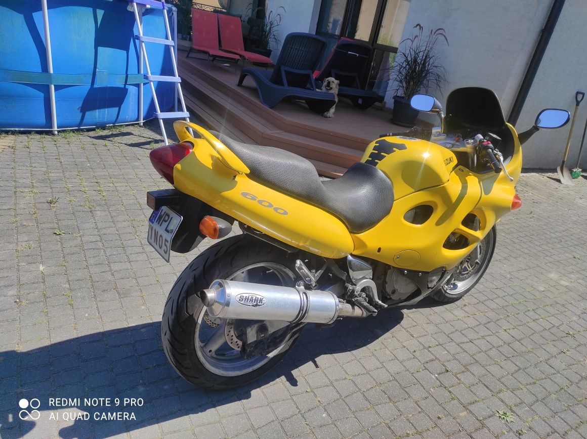 Suzuki GSX600f zamiana zamienię na motocykl quad cross prl auto