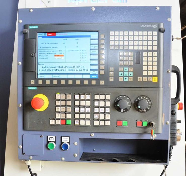 Frezarka CNC AFM DEFUM R 1000 BACA Centrum obróbcze frezerskie 2019 R.