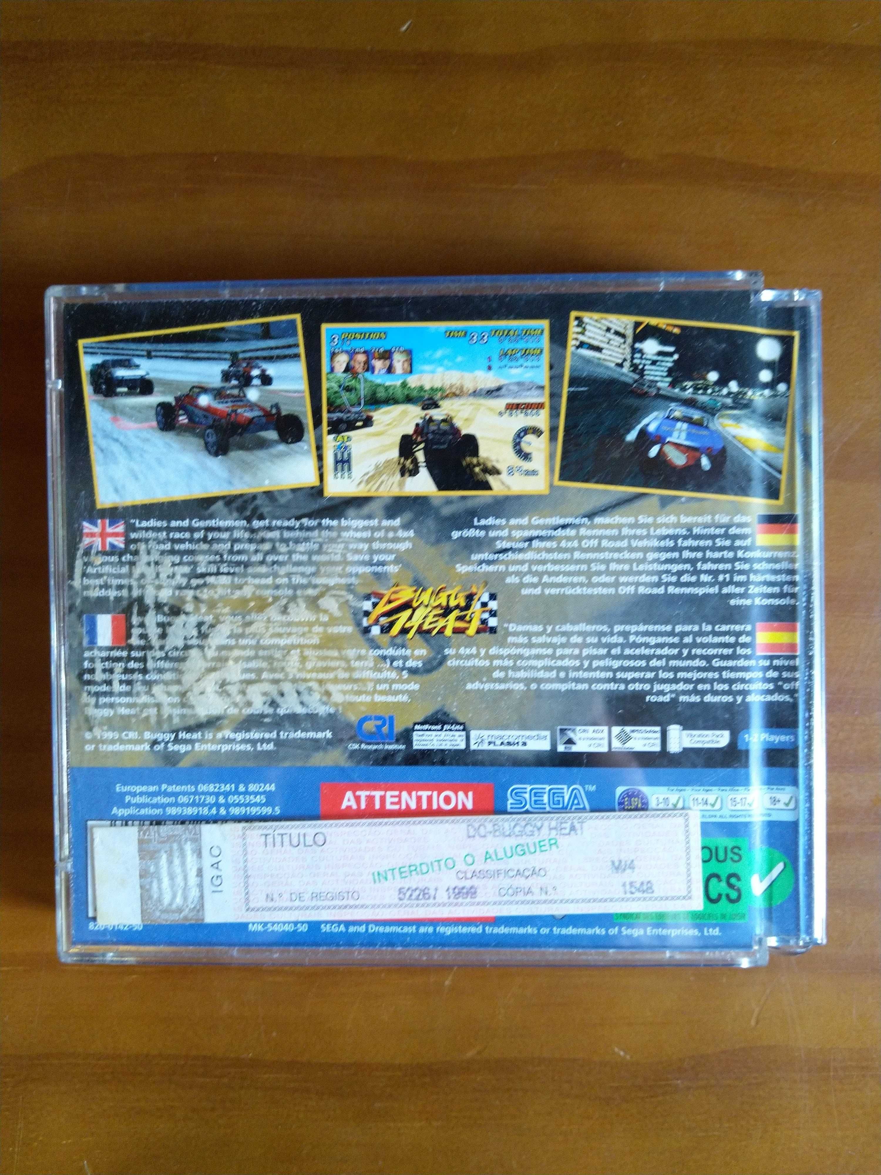 Jogo Buggy Heat - Sega Dreamcast