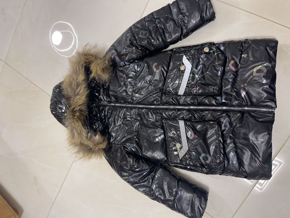 Плащик зимовий для дівчинки