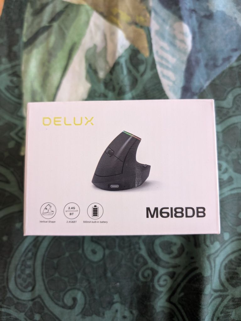 Nowa myszka bezprzewodowa DELUX M618DB