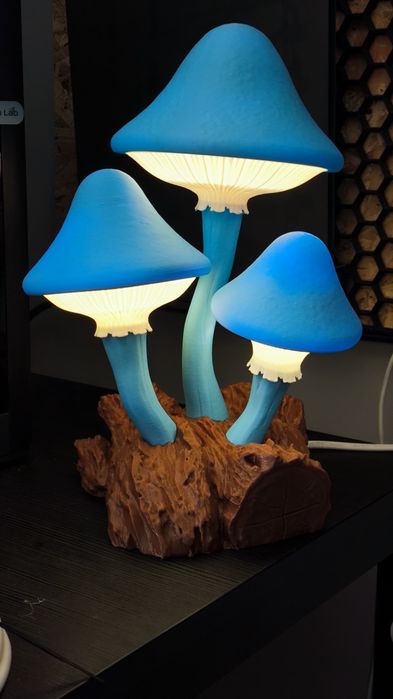 Lampka nocna grzybki