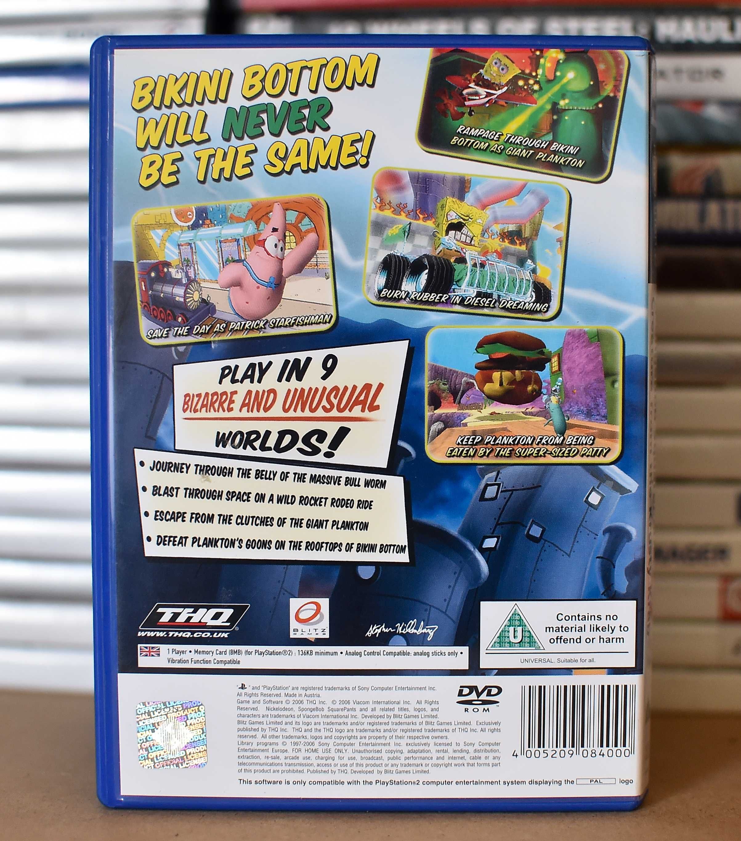 PS2 # SpongeBob SquarePants Creature from the Krusty Krab