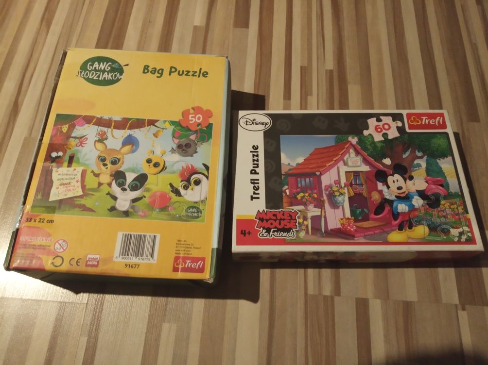 Puzzle Gang Słodziaków i Myszka Miki