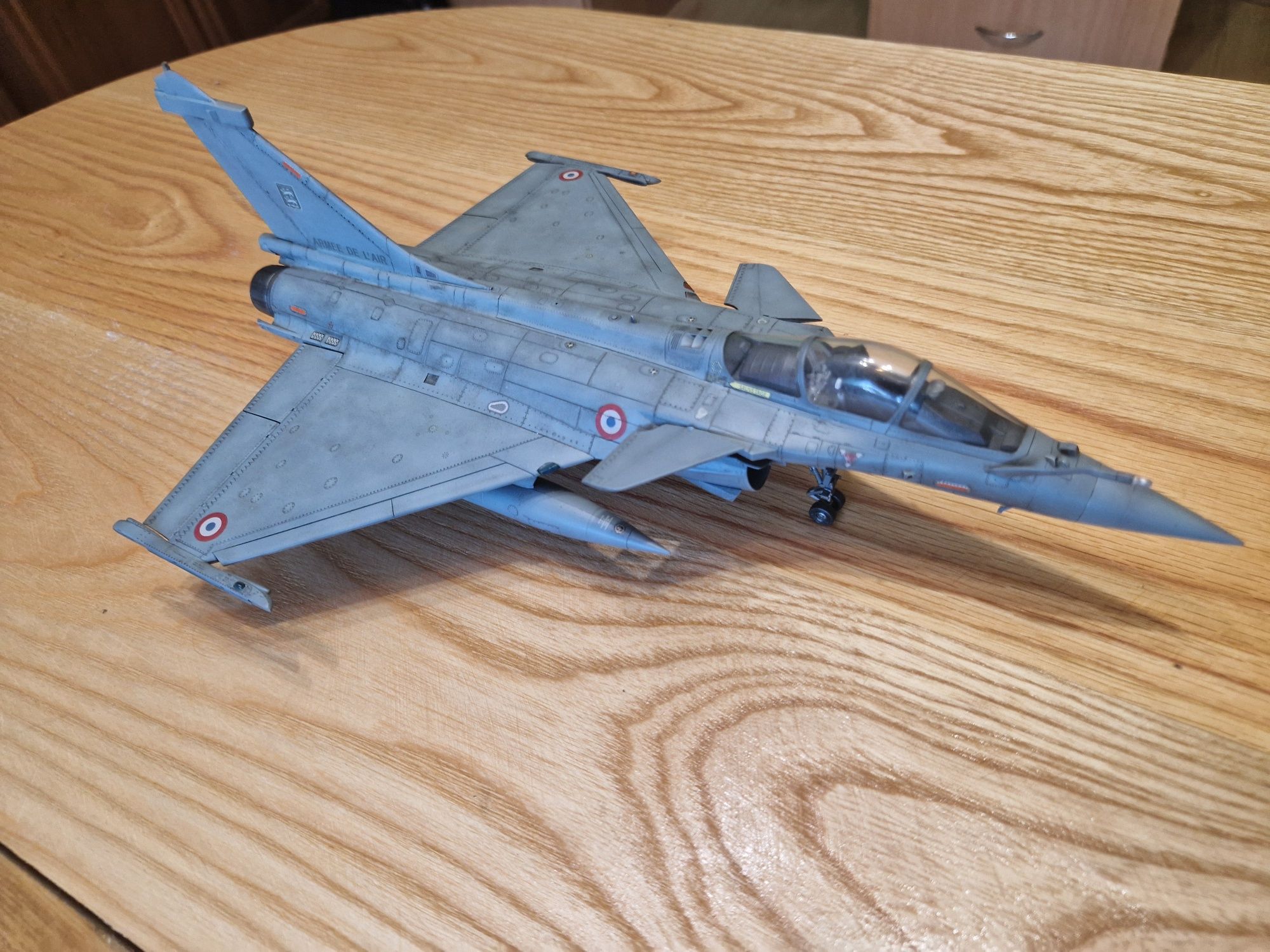 Myśliwiec dassault rafale c revell 1:48