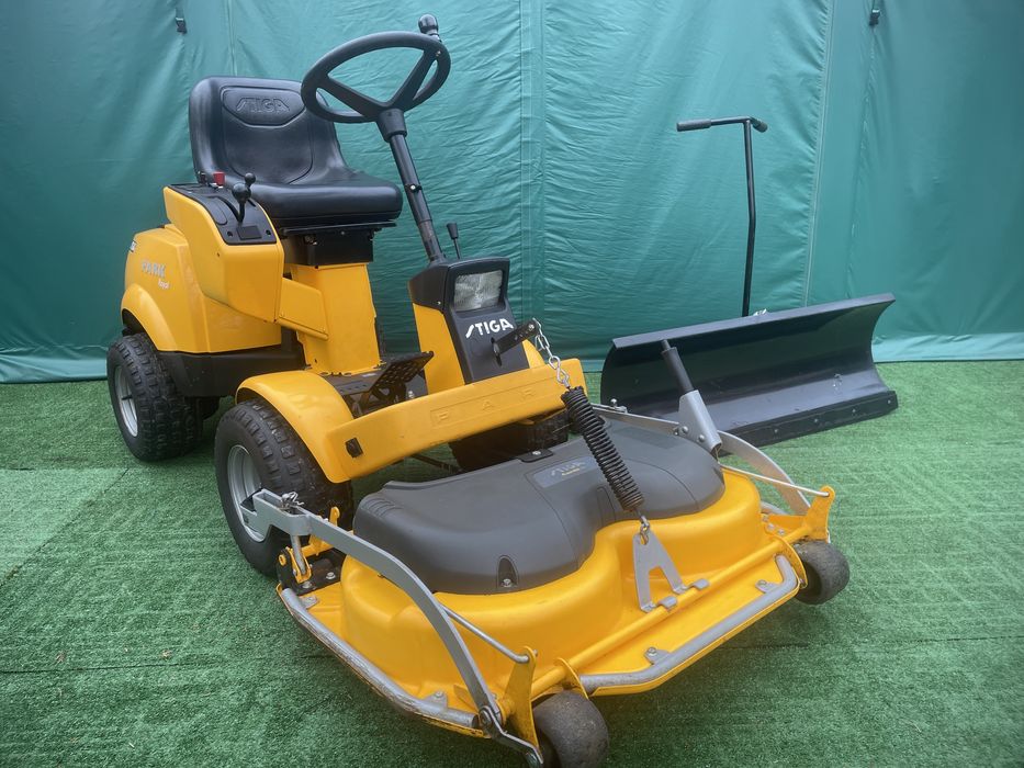 Traktorek kosiarka Rider Stiga Park Royal Honda Pług Mulczer