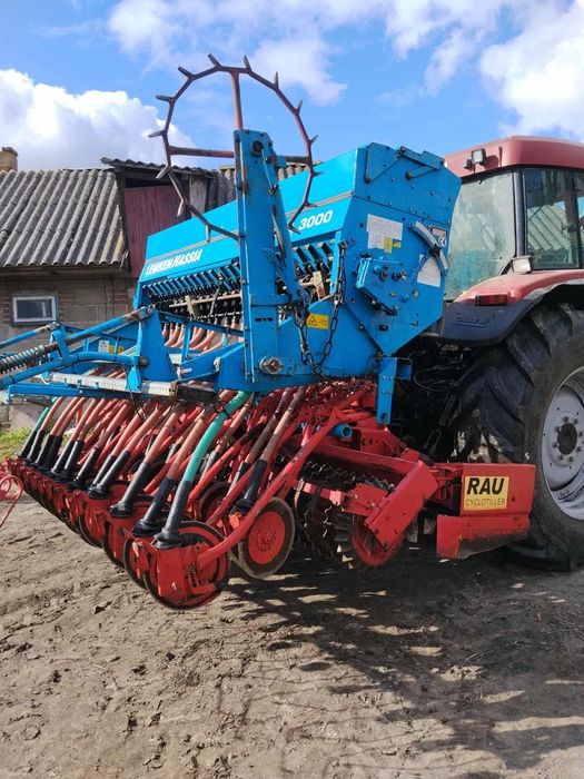 Siewnik  Lemken Hassia 3 m. Zestaw.
