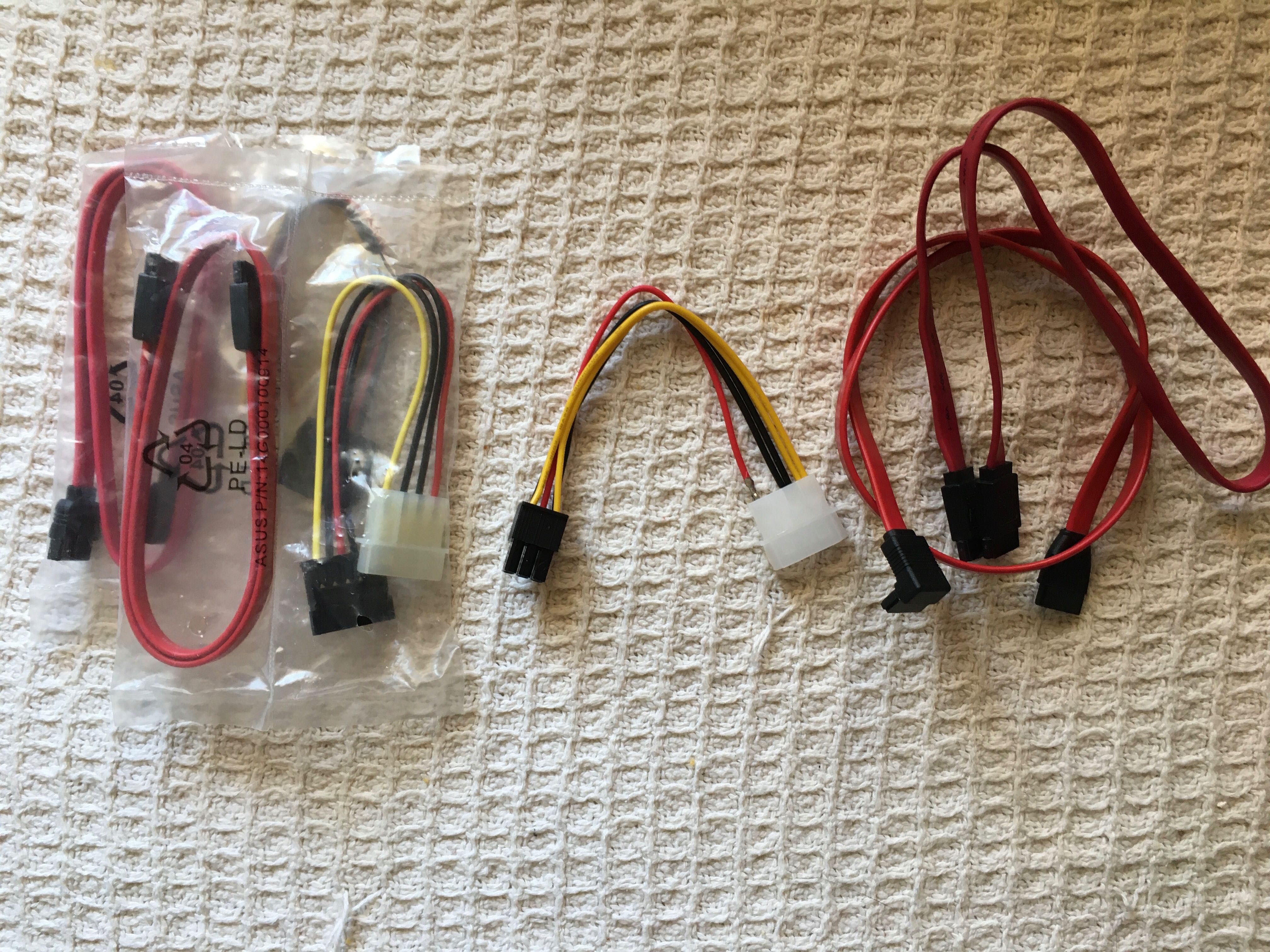 Cabos para computador Torre novos