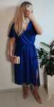 Sukienka plus size 4xl 3xl komunia chrzest wesele wyszczuplająca midi