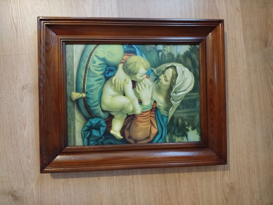 Matka Boska karmiąca Dzieciątko Jezus