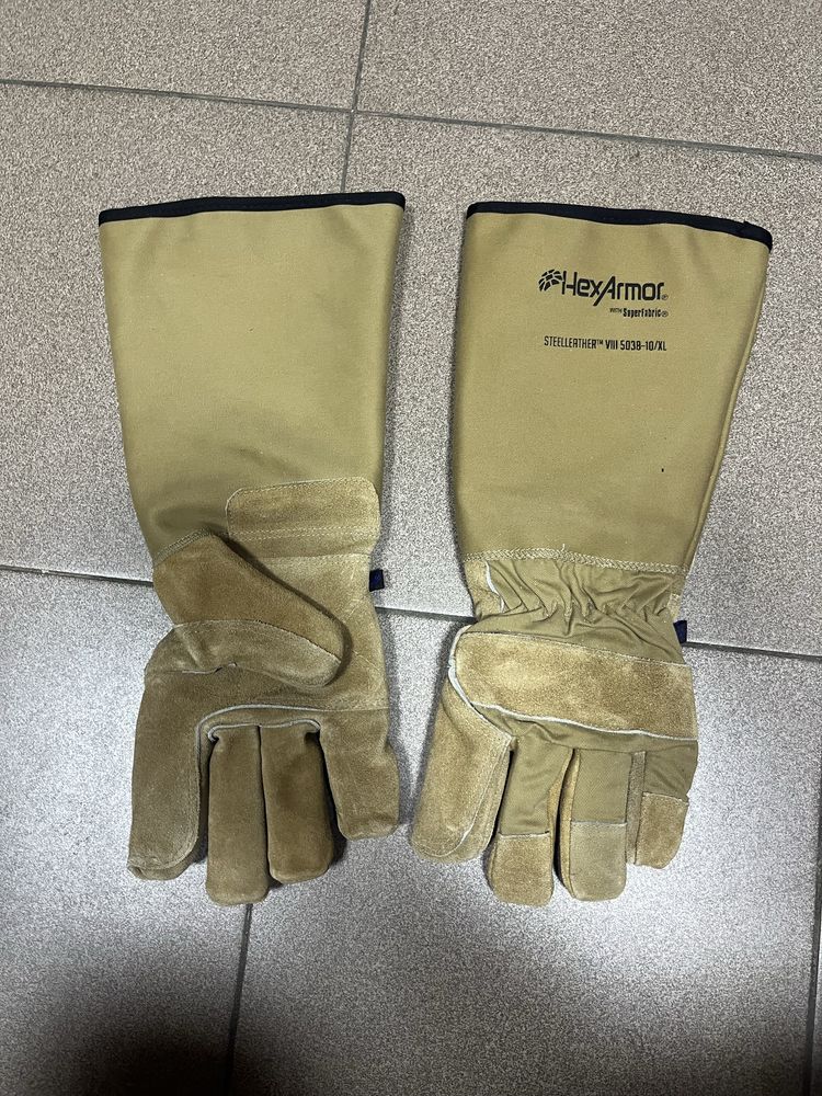Рукавиці захисні HexArmor Steelleather VIII - 5038 зі шкіри