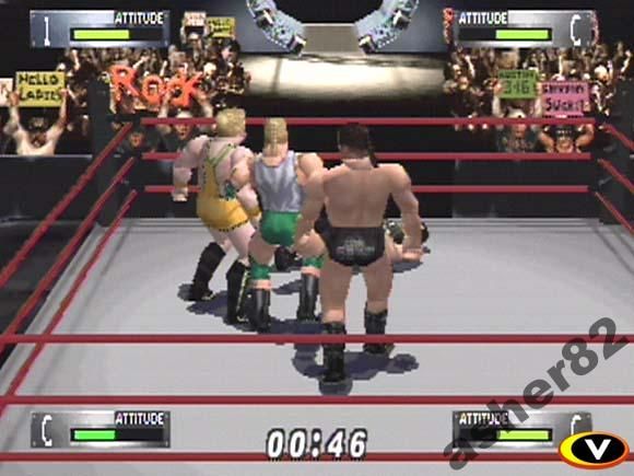 Игра на Nintendo 64 "WWF Wrestlemania 2000" (PAL)