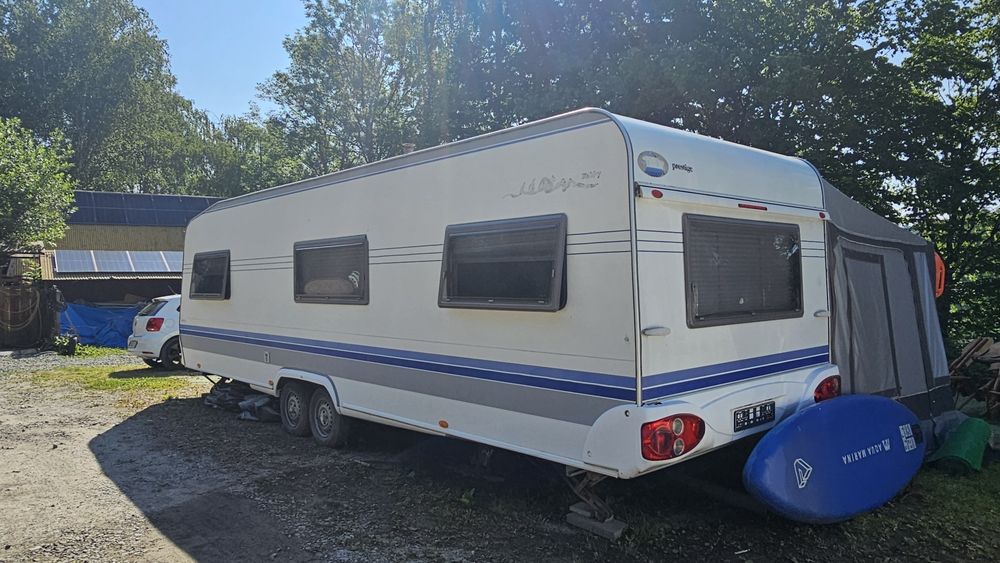 Przyczepa kempingowa – HOBBY Prestige 720, 2005r, zarejestrowana