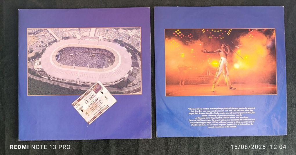 VENDIDO Quenn Live At Wembley 86