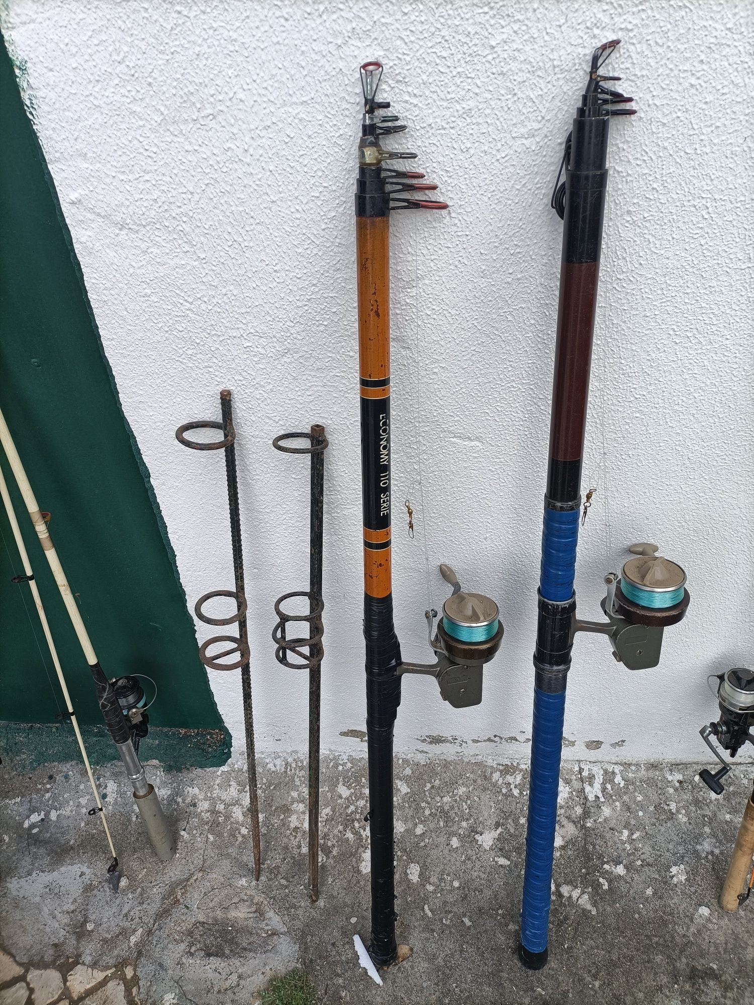 Canas de pesca de mar