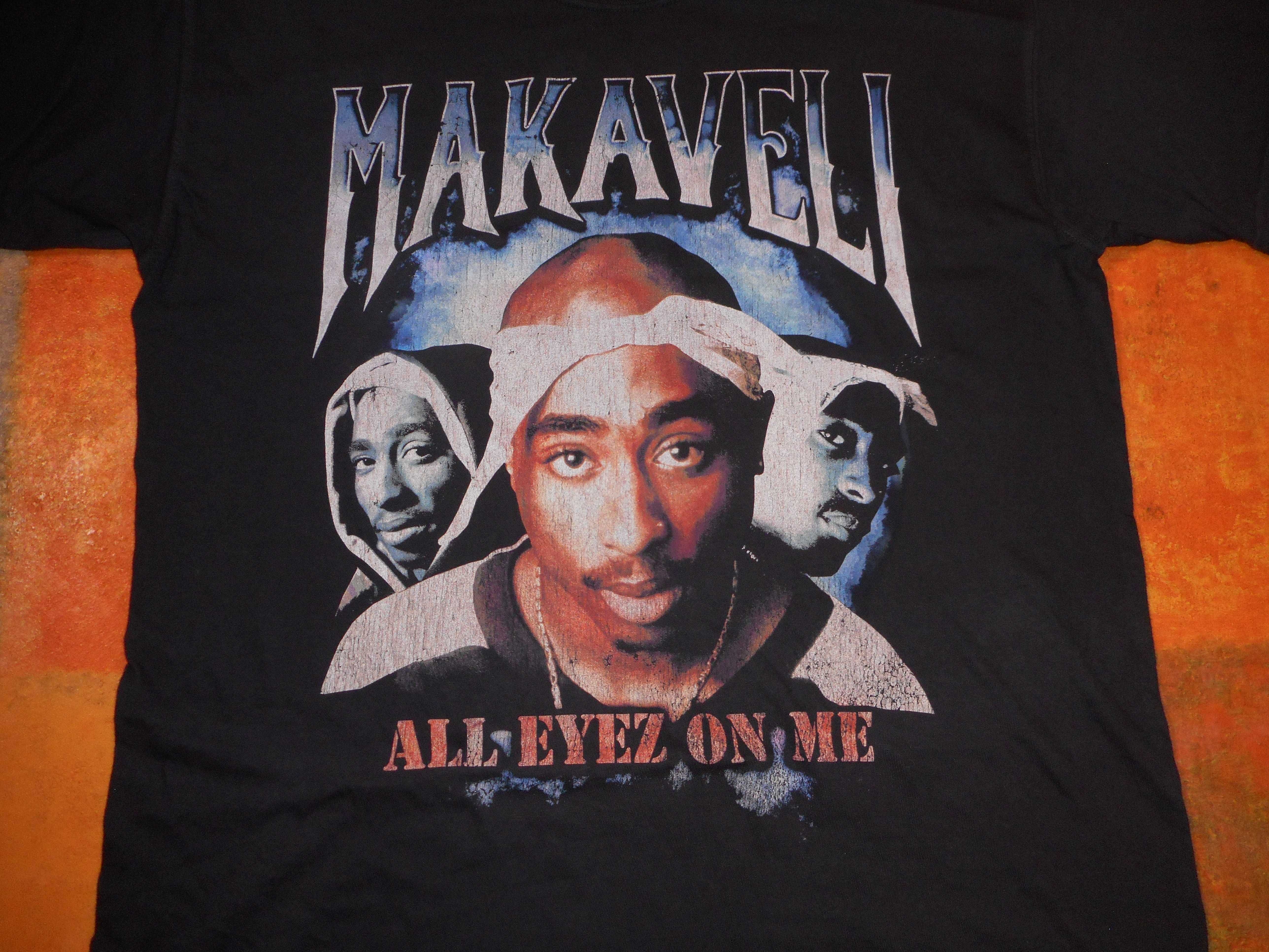 2PAC MAKAVELI USA L t-shirt rap ecko wu tang notorious cypress hill