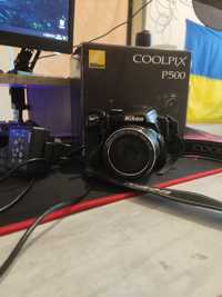 Фотоаппарат для старта  Nikon p500 x36 zoom