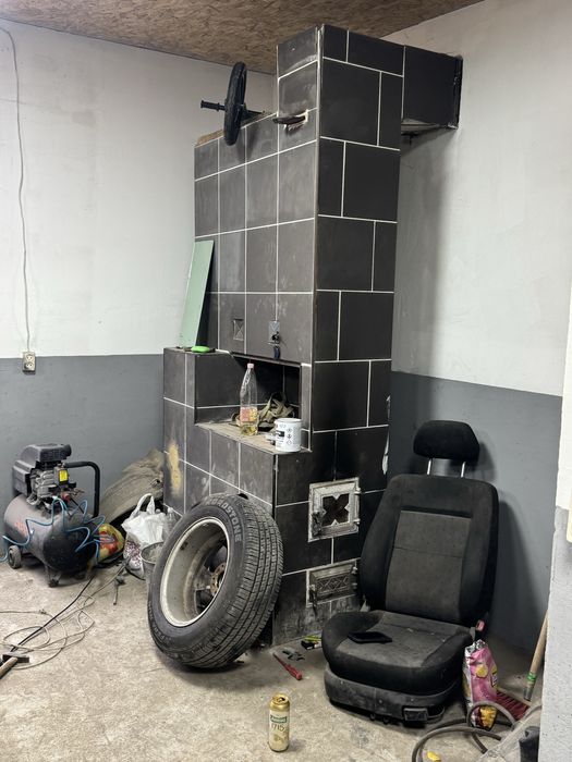 Гараж 6 на 6 метрів Високий під Бус Підвал на весь гараж Яма охорона