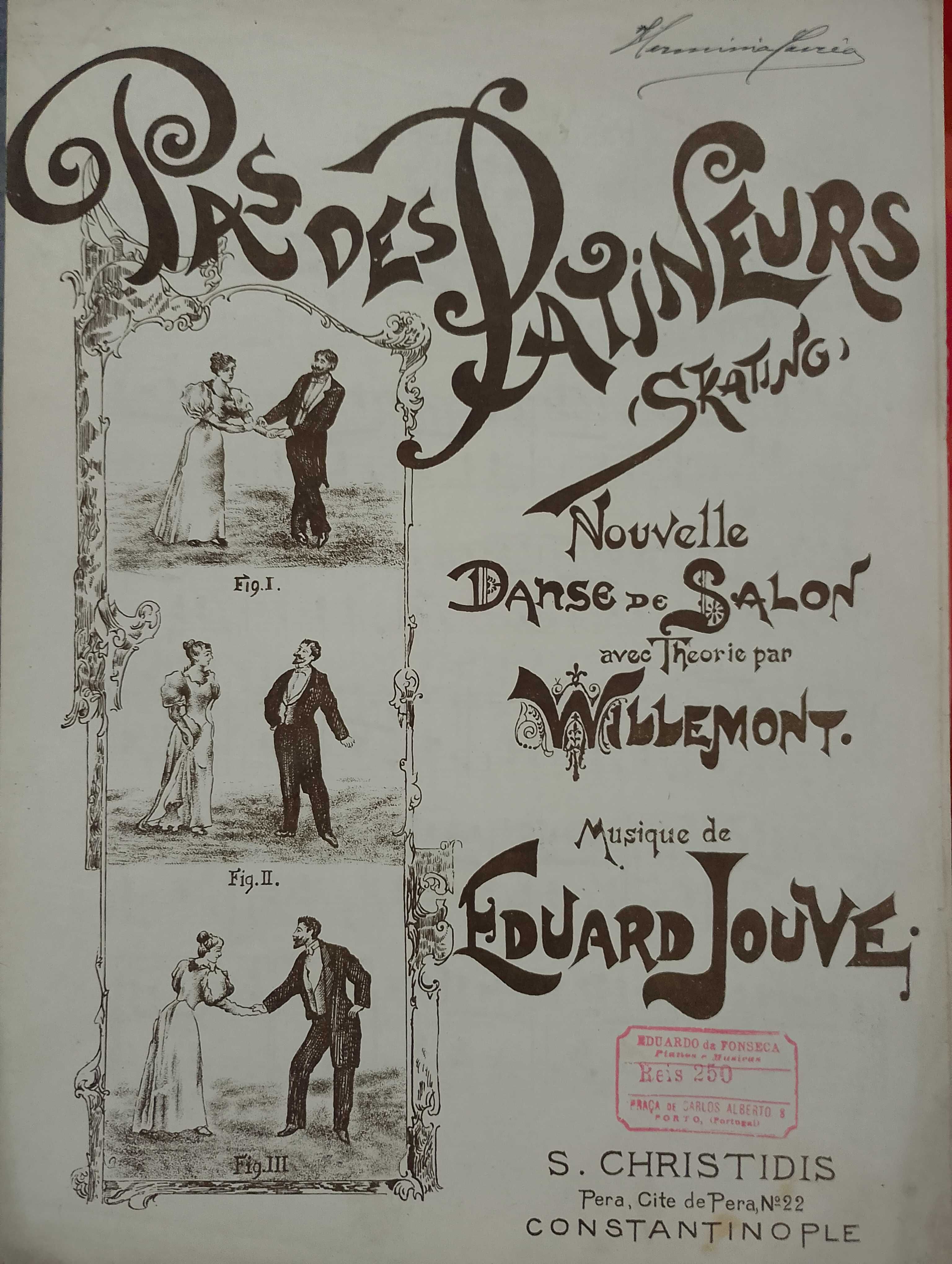 Partitura: Pas de Patineurs "Skating" - Eduard Jouve