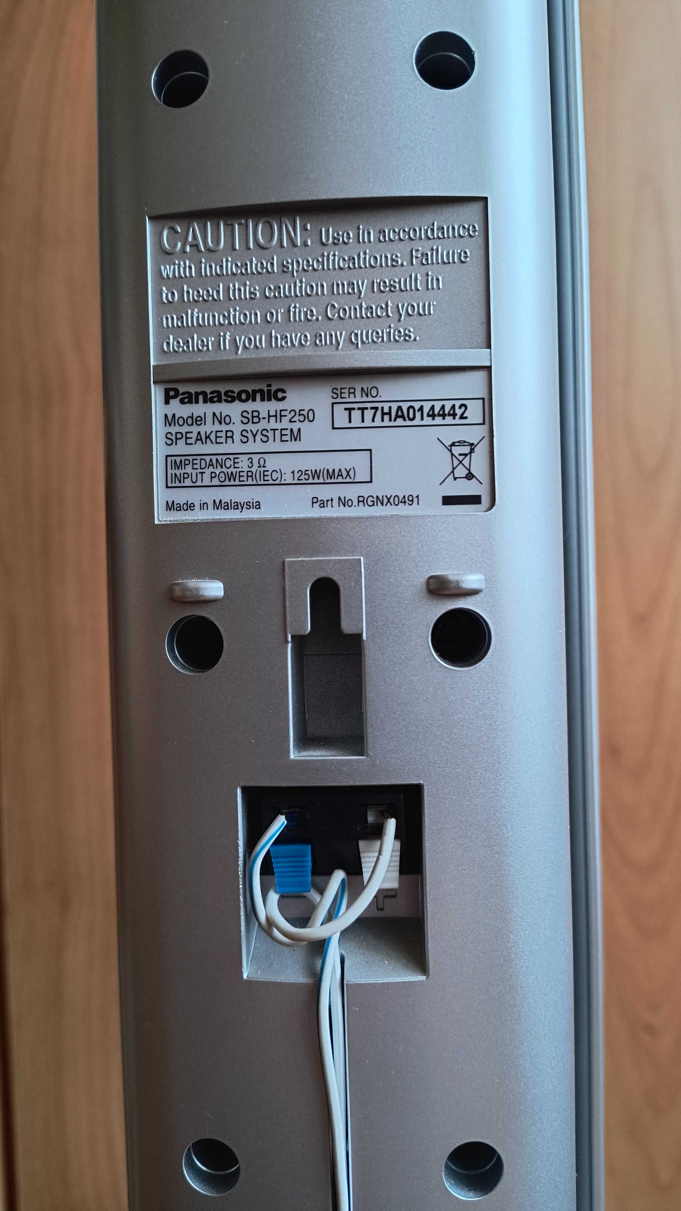 Zestaw kina domowego Panasonic SA-PT250