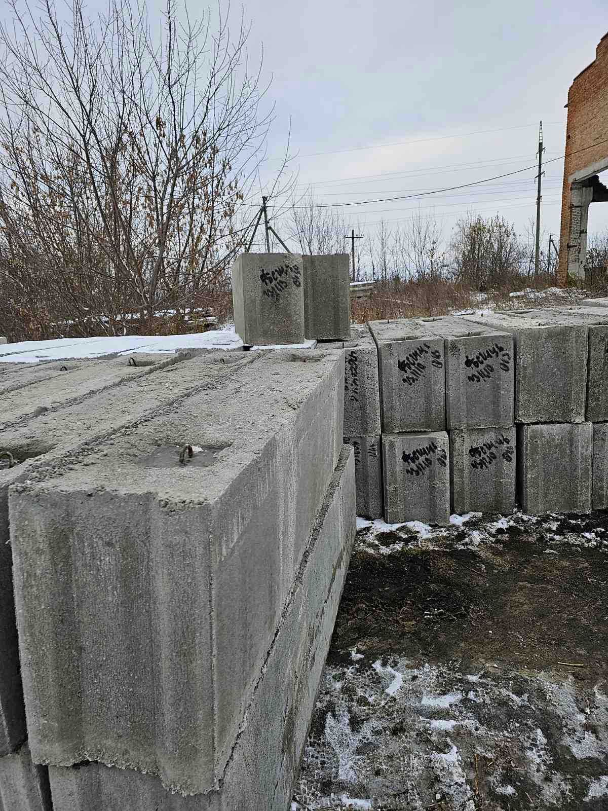 блок фундаментний