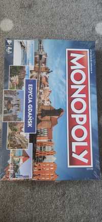 Monopoly Gdańsk nowa w folii gra planszowa