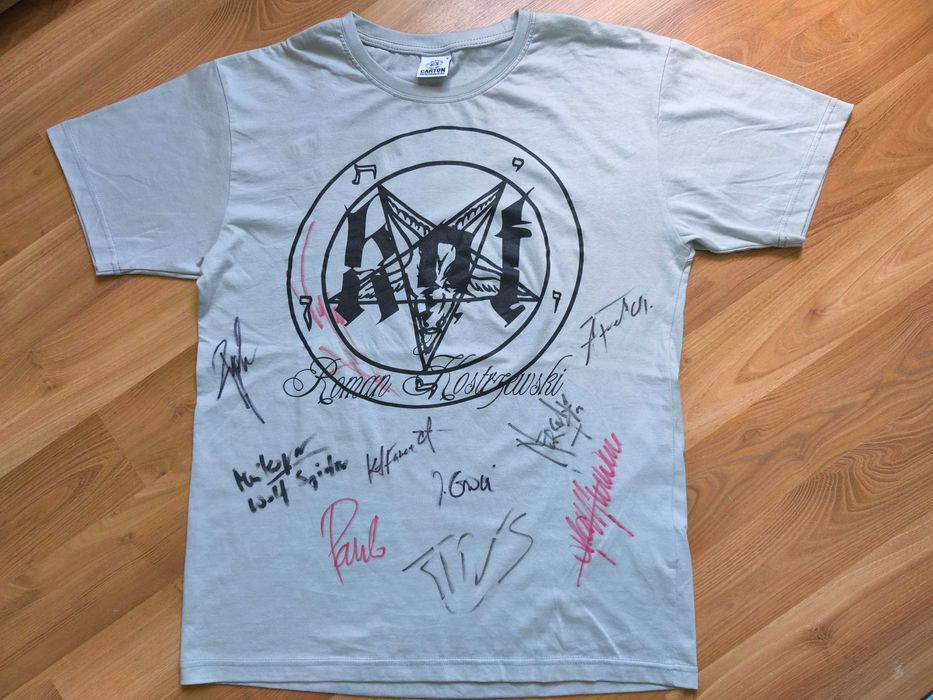 Koszulka Kat i Roman Kostrzewski Do zobaczenia w piekle + autografy