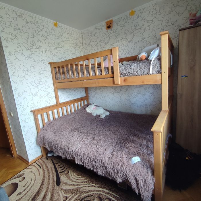 Ліжко двохповерхове сімейне транформер