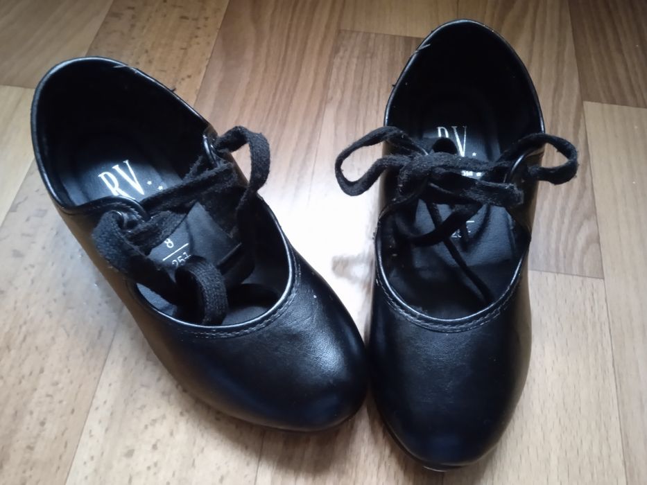 Roch valley туфлі дитячі для танців степ танцювальні туфельки чорні ба