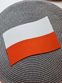 Magnez flaga Polski xxl