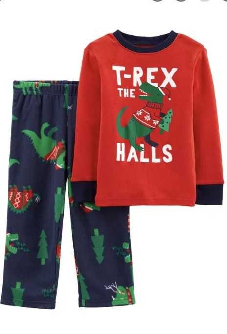 Піжама костюм Картерс Carters новорічна дракон динозавр 1,5-2 роки