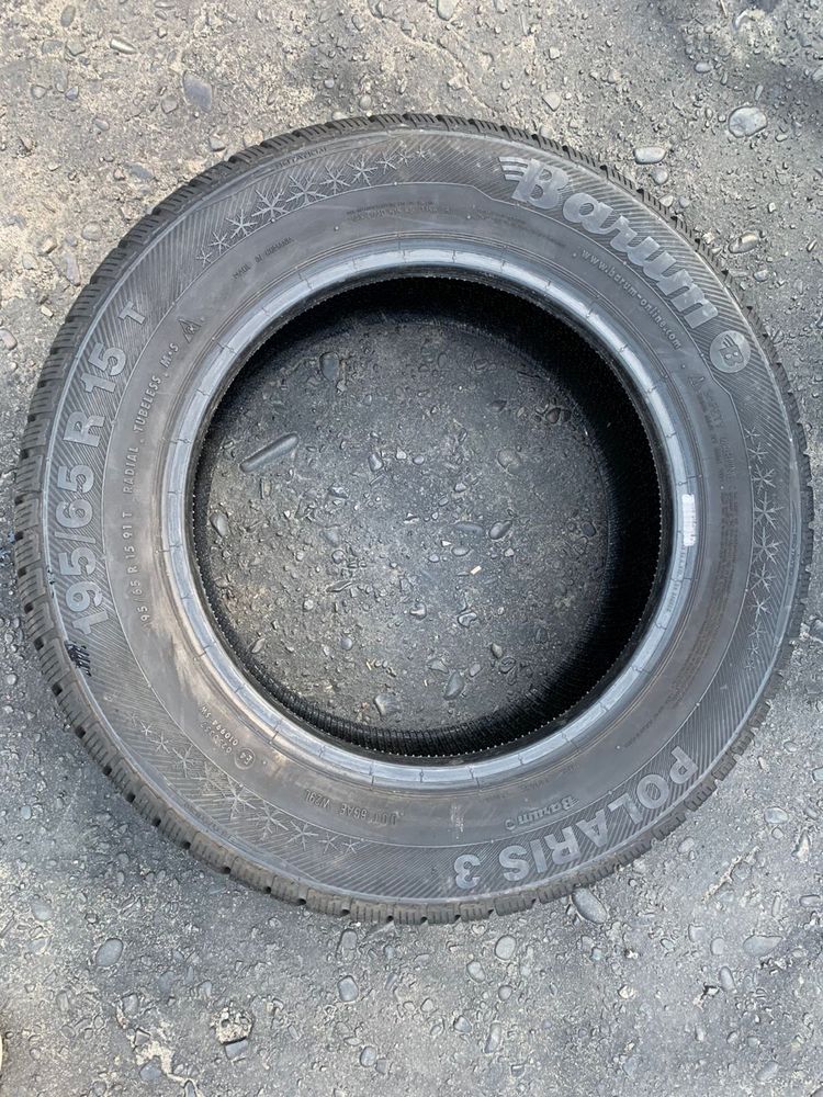 Шини 195/65 R15 Barum зима 2021 рік,7мм