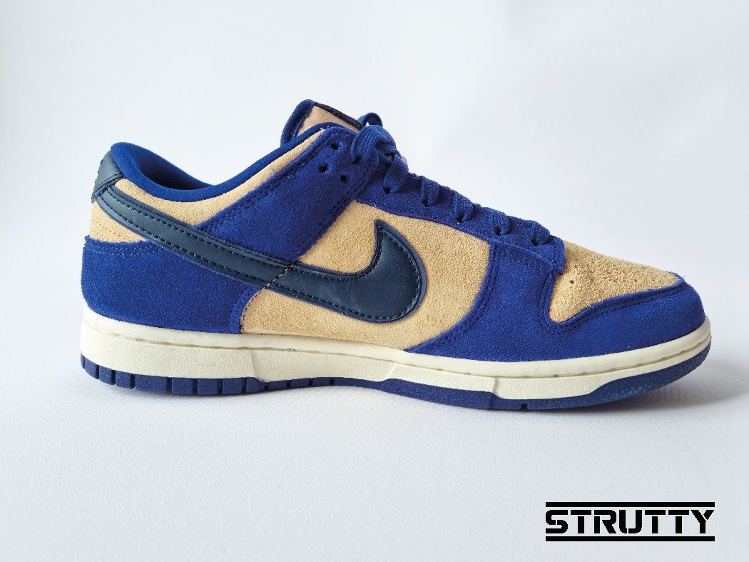 Nike Dunk Low Blue Suede